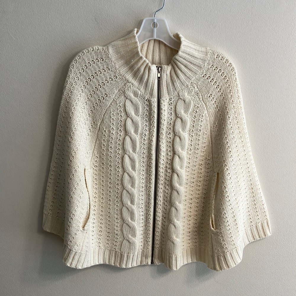 Bandolino sweater French Vanilla size M NWT